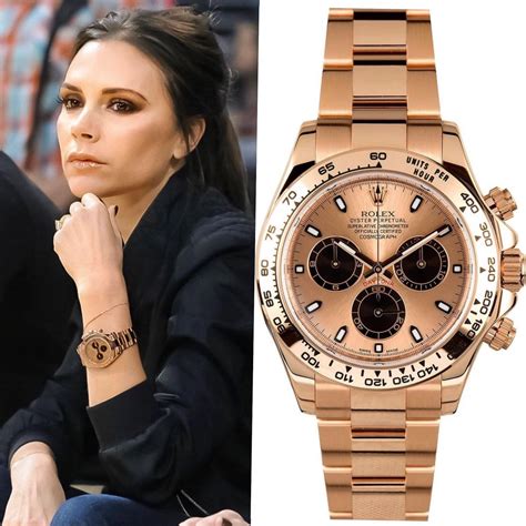 victoria beckham day date rolex|Rolex daytona Victoria Beckham.